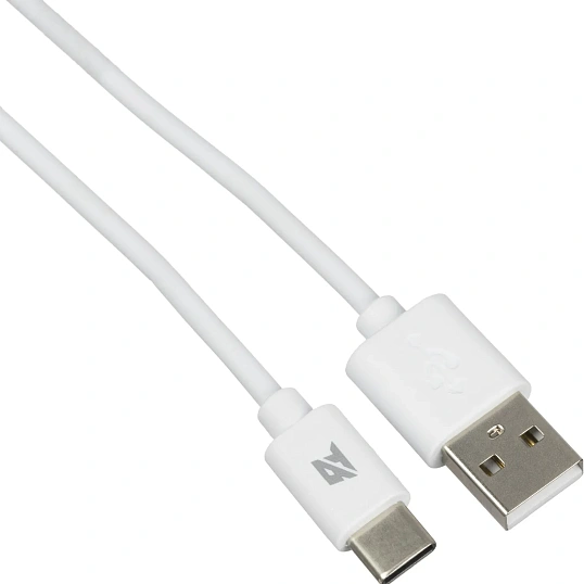 Кабель  U152/BT-JCBL-003, 2,4A, 1м, USB - Type-C, TPE, белый