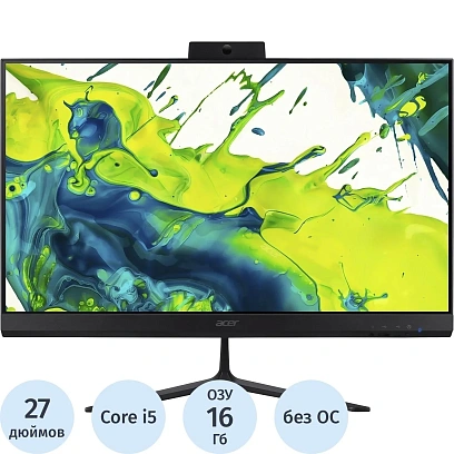 Моноблок Acer Aspire C27-2(DQ.BR7CD.002)27/FHD/i5 13420H/16Gb/SSD512Gb/NoOS