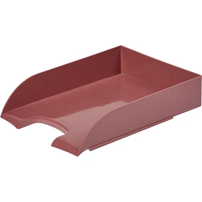 Лоток горизонтальный горизонтальный Комус Ницца бордовы