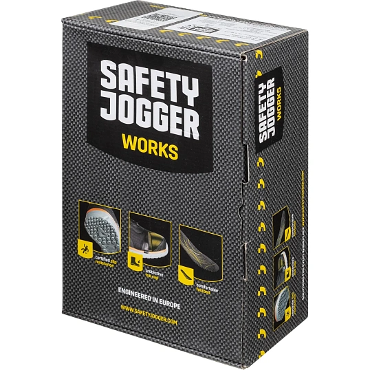 Полуботинки Safety Jogger MODULO S3S LOW TLS BLK р.43