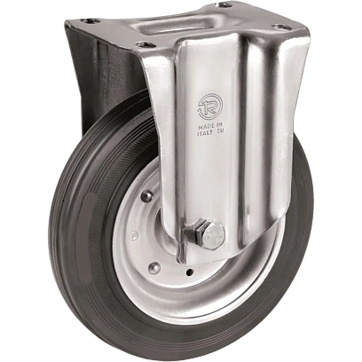 Колесо для тележки Tellure Rota 535911 неповоротное,150мм,до 170 кг