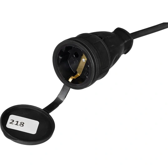 Удлинитель Topfort КГ 3х1,5кв.мм 30м в бухте 1 гнездо, с/з.,с/загл.,IP44