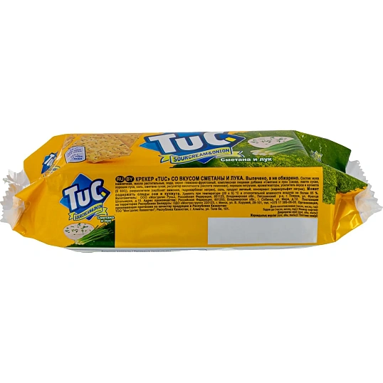 Крекер TUC со сметаной и луком, 100гx24шт/уп