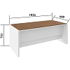 Стол Linkor 1826х900х753 Орех Линкольн/Белый