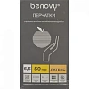 Перчатки мед.хирург. латекс., стерил. неопуд. ПАФ,  Benovy  р-6,5 50 пар/уп