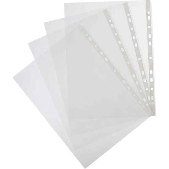 Файл-вкладыш  А4, 35мкм Attache, гладкий, 100шт/уп