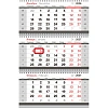 Календарь настенный 3-х блочный 2027 295х660 Акварель,магн.бег,фольга391143