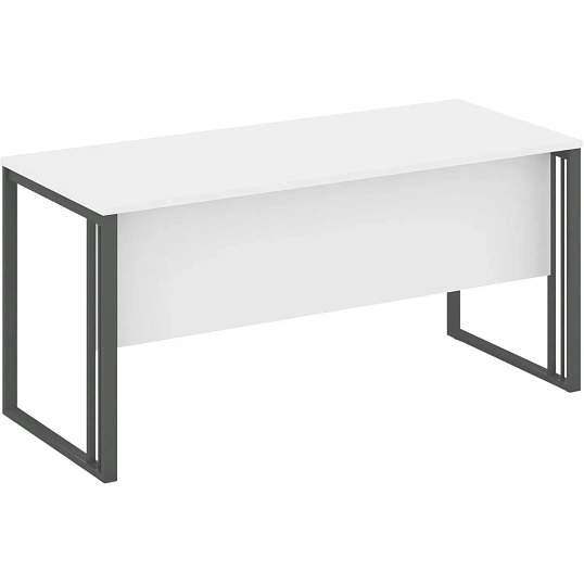 Стол Riva на м/к КМС.СП-4 1580х670х750 Белый/Антрацит