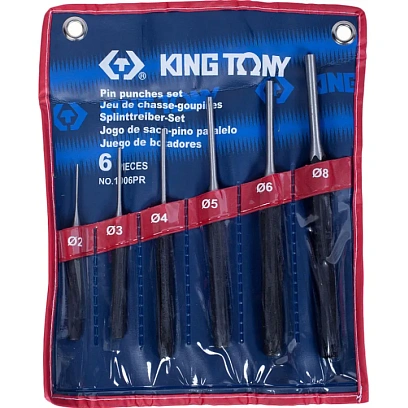 Набор выколоток, 6 предм. KING TONY 1006PR