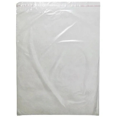 Пакет фасовочный ПП 40x50+5  с клеевым клапаном 20мкм 100 шт/уп