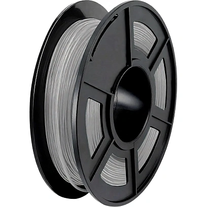 Пластик NV PRINT TPU Grey Серый для 3D печати диам.1.75мм 0,5 кг