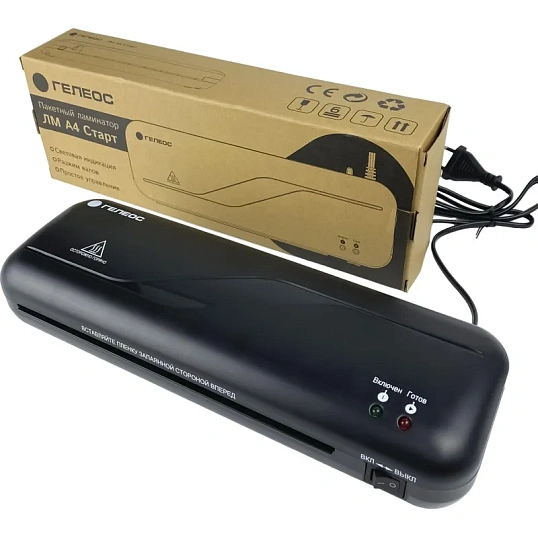 Ламинатор Гелеос ЛМ A4 Старт, 75-125 мкм