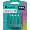 Батарейка DEFENDER алкалиновая LR03-8BL ААА, блистер, 8шт/уп PowerPulse