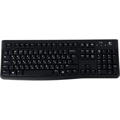 Клавиатура Logitech Keyboard K120 For Business Black USB (920-002522)