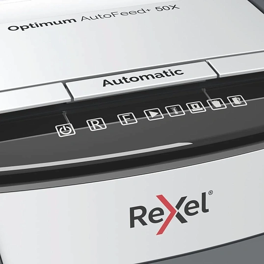 Шредер (уничтожитель) Rexel Optimum AutoFeed+ 50X 4ур.секр.,50лист,20л