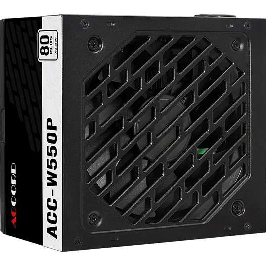 Блок питания Accord ATX 550W ACC-W550P 80+ white (20+4pin) APFC 120mm