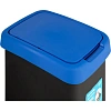 Ведро мусорное IDEA ТВИН 25л синее