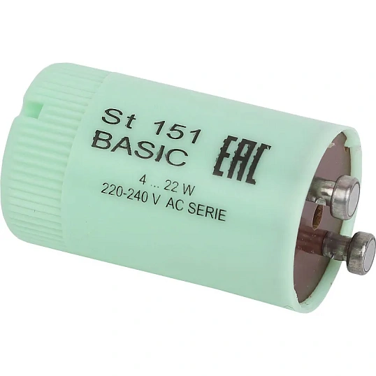 Стартер для люминесц. ламп Osram ST 151 4-22W 230V 25 шт./уп.