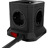 Сетевой фильтр AGNI  5р/3м,черный(TP-VE4U5E-3m-black)