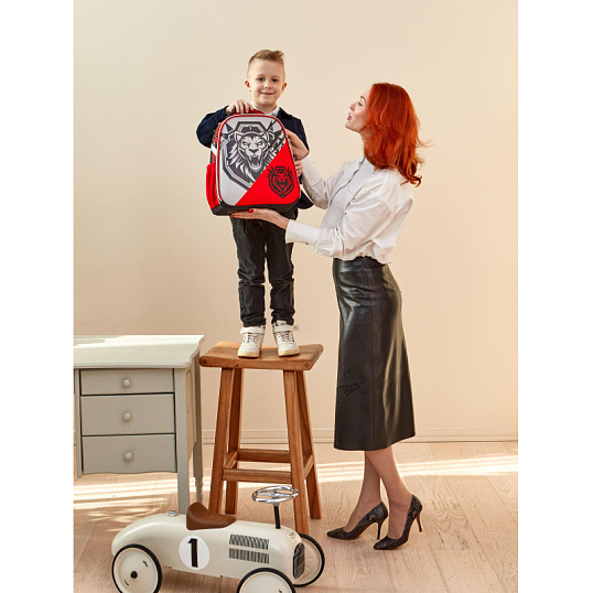 Ранец Комус Класс Basic Храбрый, 2 отд, эргоном спинка