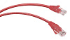 Патч-корд Cabeus PC-UTP-RJ45-Cat.6-2m-RD-LSZH U/UTP, кат6,2xRJ45/8p8c,красн