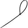 Стяжка (хомут) 300 мм x 3,6 мм,Bigtech BT-CT-300-36-B,нейлон,черн,100 шт/уп