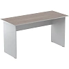 Стол письменный Easy Standard LT 16/16 01001400 темный дуб/серый 1400x600x740