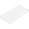 Чехол накладка PERO силикон для Samsung S25 прозрачный усиленный