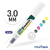 Маркер меловой MunHwa, CM-05, белый, 3мм