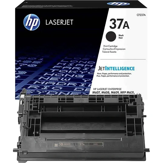 Картридж лазерный HP 37A CF237A чер. для M607n