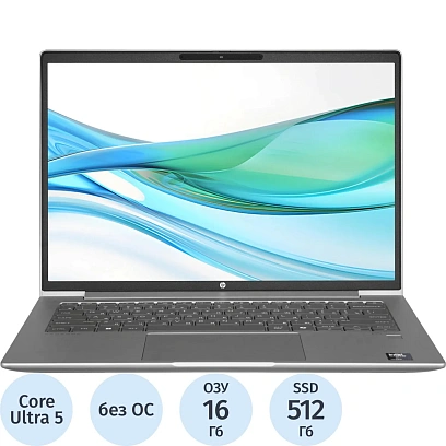 Ноутбук HP Probook 440 G11(A38B9ETBH5)U5-125U/16Gb/512Gb SSD/14/DOS