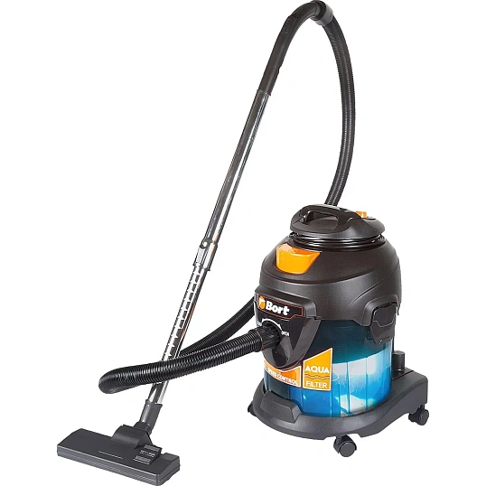 Пылесос строительный BORT BSS-1415-Aqua (93410174)