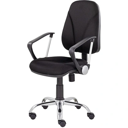 Кресло UP_Клио /Нептун/ПВМ С-101 ткань черная TW 11