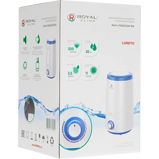 Увлажнитель воздуха ROYAL CLIMA RUH-LT300/3.5M-BU
