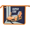 Папка для тетрадей  Super car,А5,молния, пластик, ПТ-713