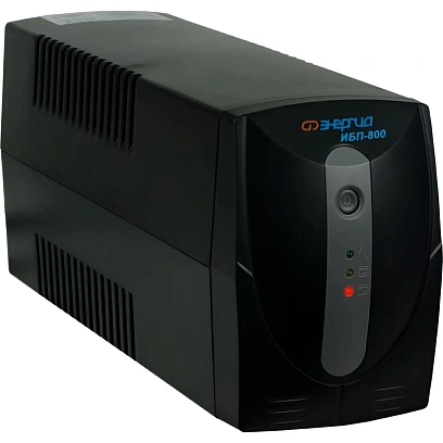 ИБП Энергия 800, лин.-инт., 800ВА/480Вт, 2xEURO(Е0201-0023)