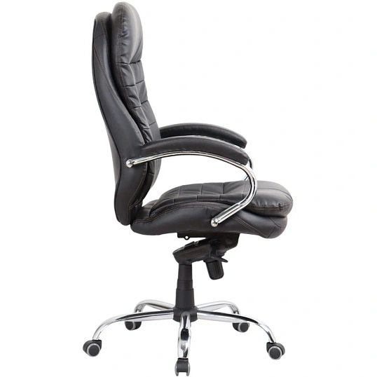 Кресло BN_SH_EChair-515 MPU кожзам черный, хром