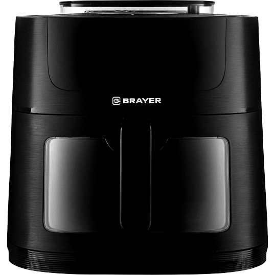 Аэрогриль BRAYER 2042BR, 1800Вт,8л,t.200С,съем.реш,тайм,LCD-дисп,8 пр, пар