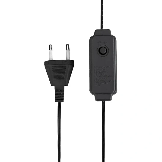 Гирлянда светодиодная Роса с контроллером 30м, 300LED, ТЕП.БЕЛЫЙ, 303-276