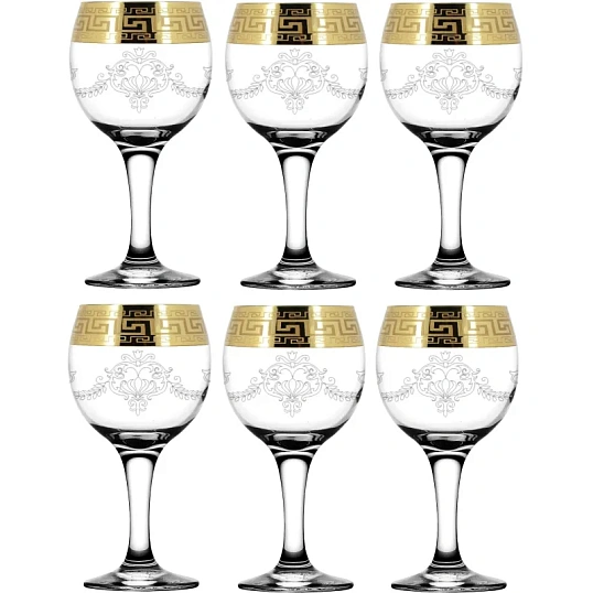 Набор фужеров для вина Барокко 200мл 6шт/уп арт.41