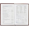 Ежедневник недатированный коричневый,А6,100x150, 320стр,Agenda