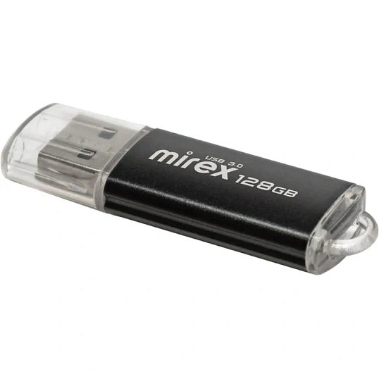 Флеш-память Mirex USB 3.0 UNIT BLACK 128Gb (13600-FM3UB128 )
