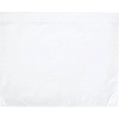 Пакет для сопр.док из прозр. п/э 325х235+25мм стрип DocuFIX 500шт/уп