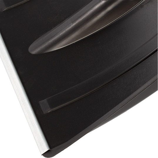 Лопата д/уборки снега с прямым алюминиевым черенком ковш 40х37см