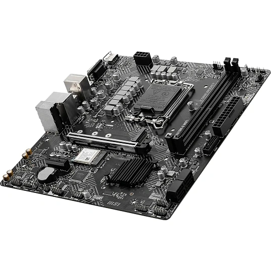 Материнская плата MSI PRO H610M-G WIFI H610, s1700, 2xDDR5m, ATX