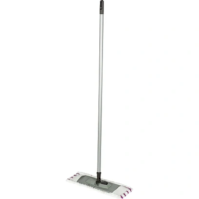 Швабра флаундер для пола пластик 40х11 в сборе с насадк Soft микроф SV5101