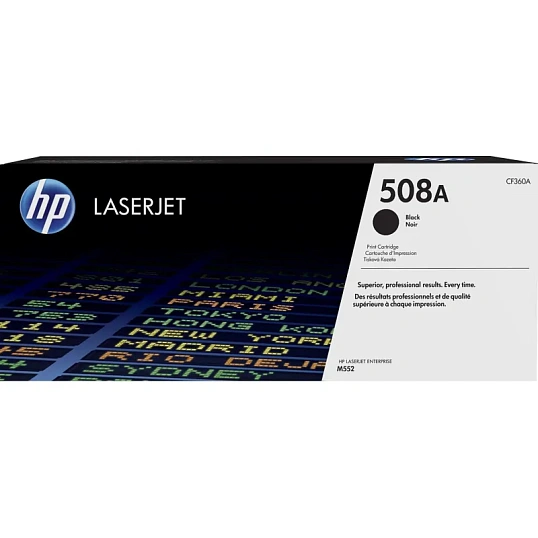 Картридж лазерный HP 508A CF360A чер. для CLJ Enterprise M552
