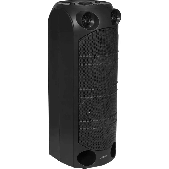 Акустическая система Digma D-MC1720 черный 80Вт/FM/USB/BT/micro SD