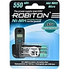 Аккумулятор ROBITON DECT 550MHAAA-2 BL2 (2шт/уп)