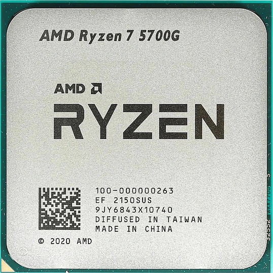 Процессор AMD Ryzen-7 5700G AM4 (100-000000263)OEM